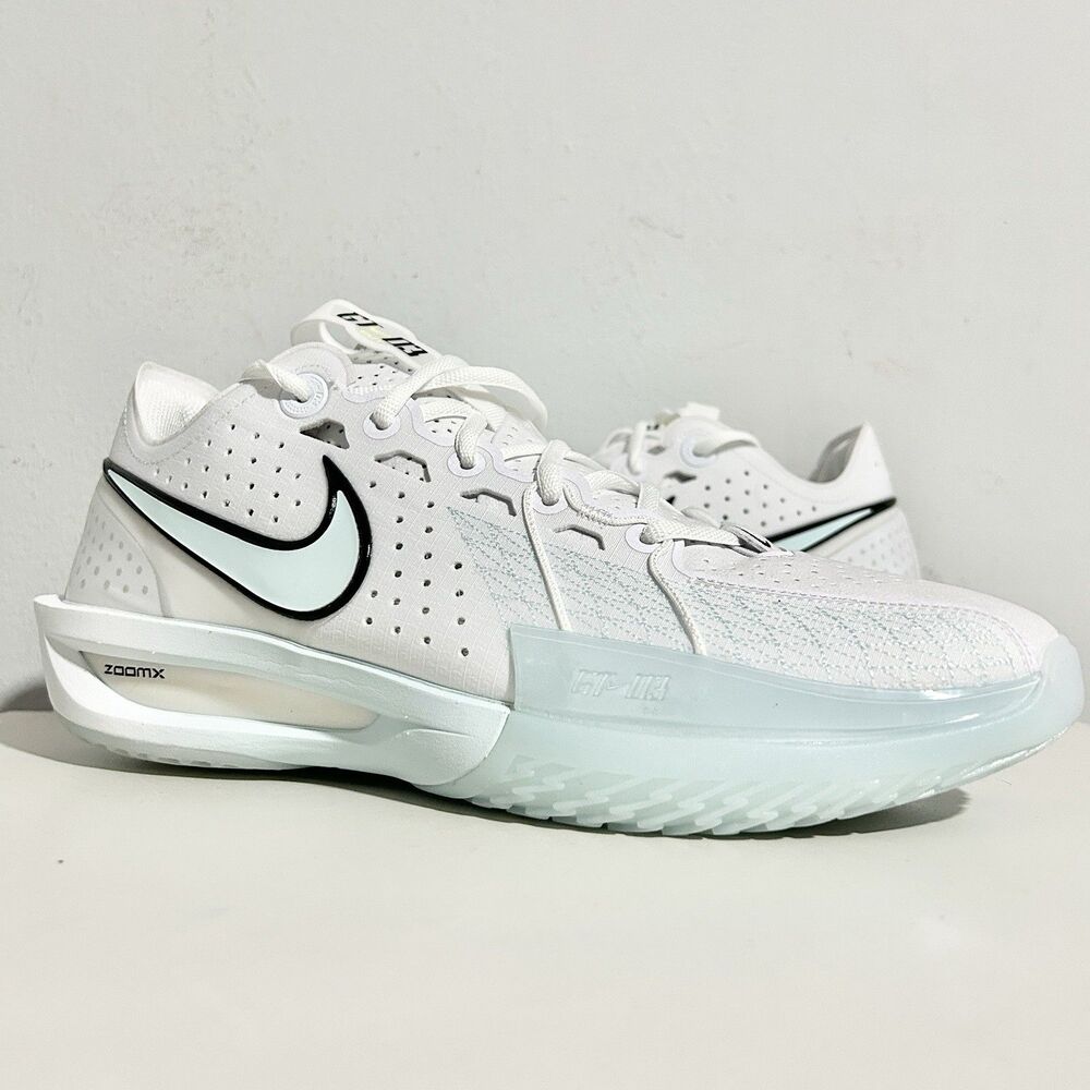 Nike Air Zoom GT Cut 3 “Glacier Blue” Men’s Size 12.5 White Basketball Shoes